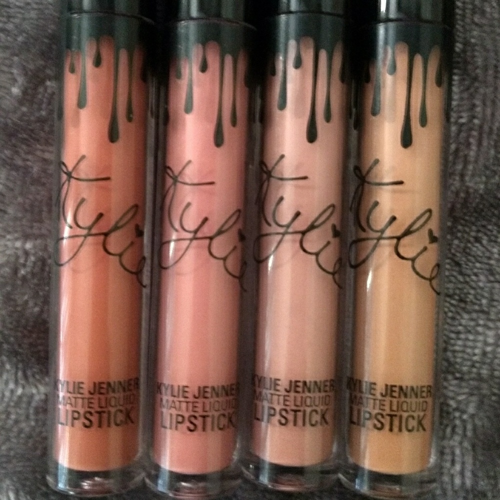 Authentic Kylie Cosmetics Liquid Lipstick Nude Set